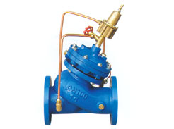 AX742X safety pressure/drain valve