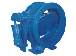 Butterfly buffer check valve